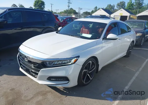 2019 Honda Accord Sport из США, поврежденный, VIN 1HGCV1F32KA019220